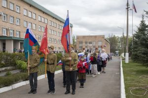 Торжественная линейка, посвященная к 78-й годовщине Победы!