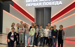 Ученики посетили Парк Победы на Поклонной горе